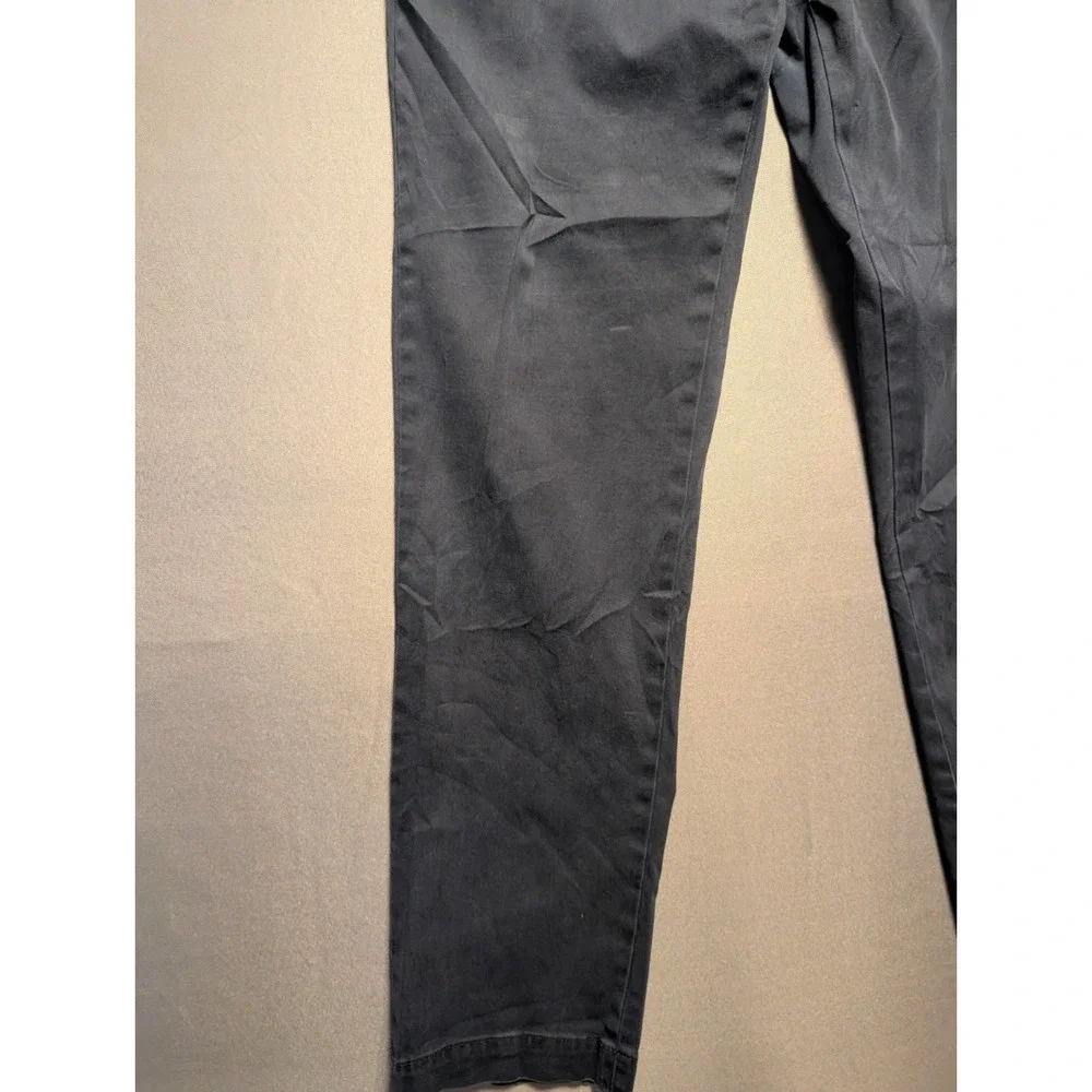 Banana Republic Aiden Chino Pants Mens 32x32 Black Casual Tailoring Performance
